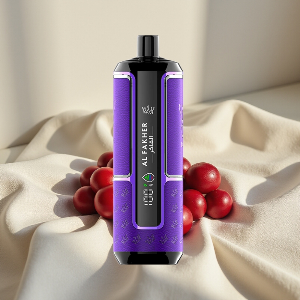 Al Fakher Crown Bar 15K Hypermax Disposable Cherry Fiesta 22ml 600mAh
