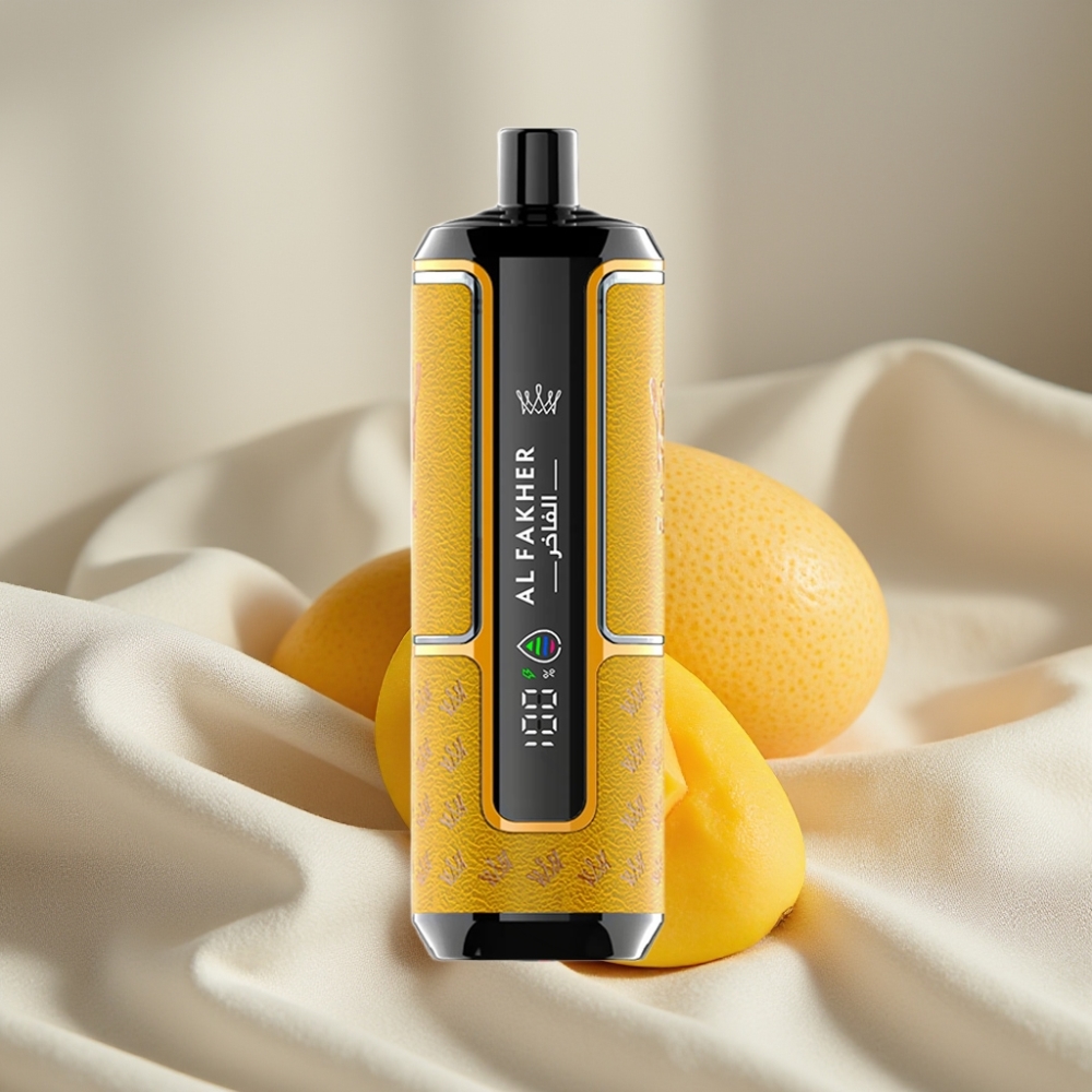 Al Fakher Crown Bar 15K Hypermax Disposable Mango Gheață 22ml 600mAh