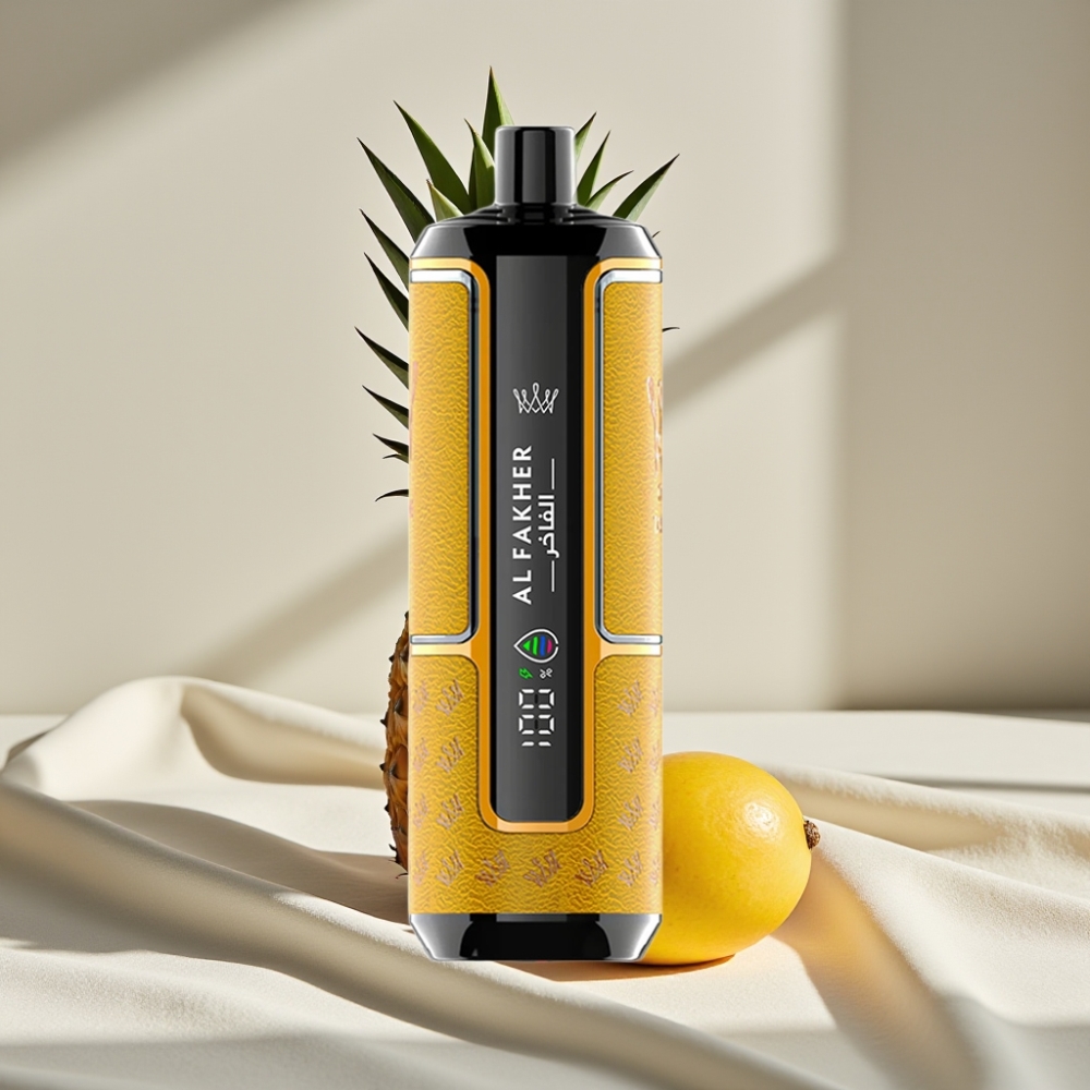 Al Fakher Crown Bar 15K Hypermax Disposable Vape Kit Mango Ananas