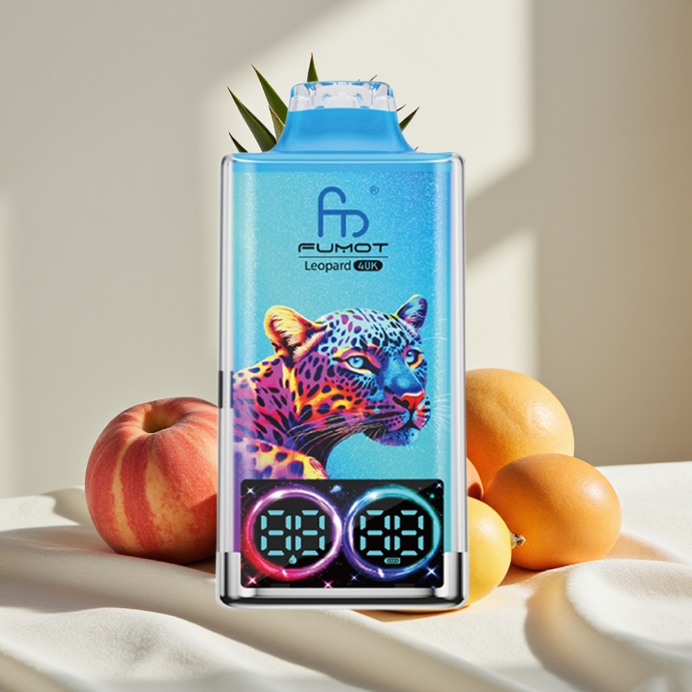 Fumot Leopard 40K Puffs 700mAh Dual Mesh Peachy Mango Pineapple