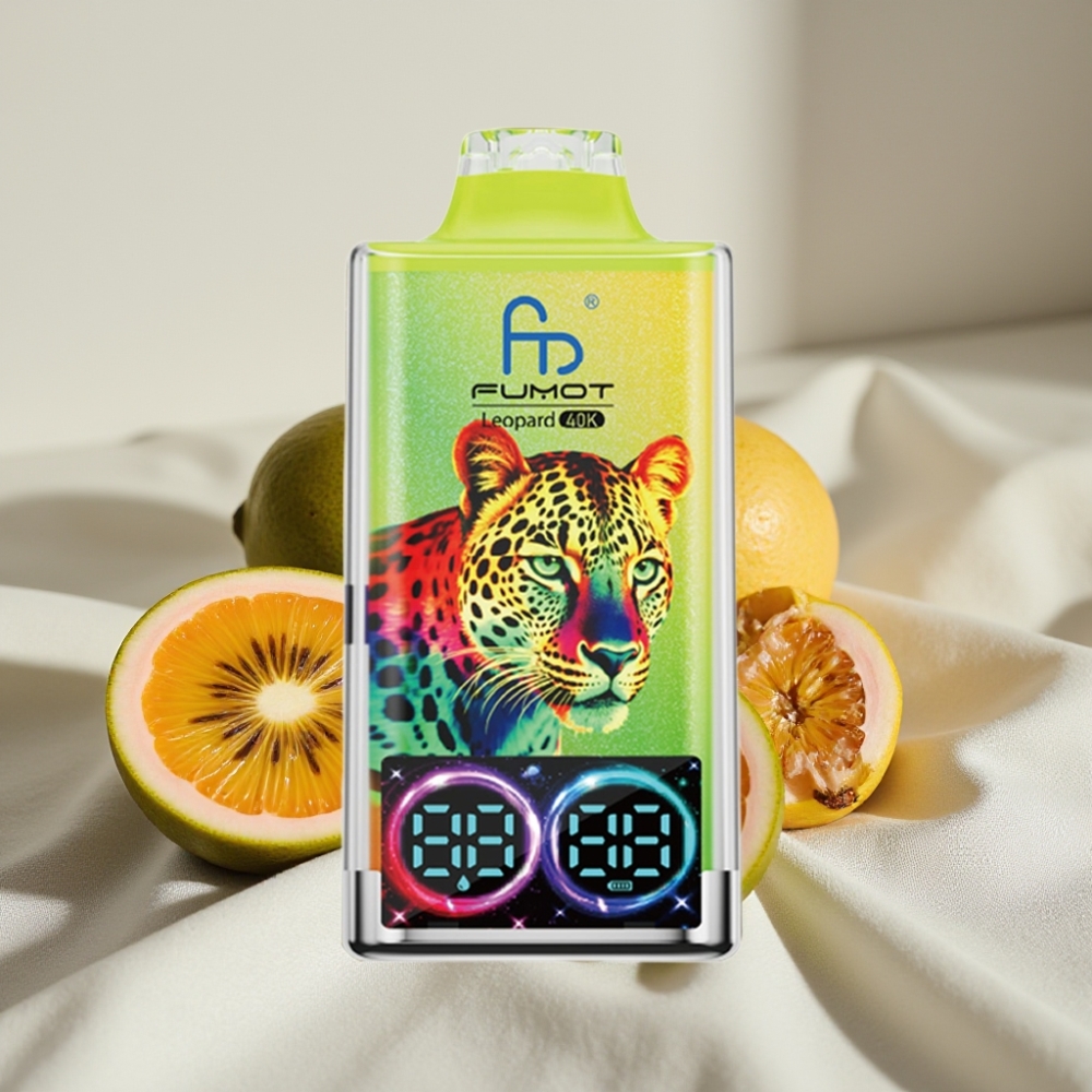 Fumot Leopard 40K Puffs 700mAh Kiwi Fruitul Pasiei Guava