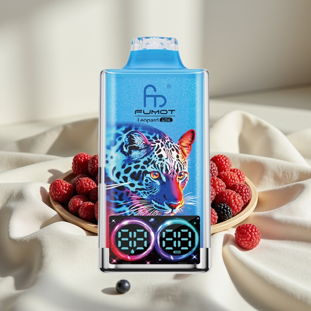 Fumot Leopard 40K Puffs Dual Mesh, 700mAh, Afine Mixte, Încărcare Type-C