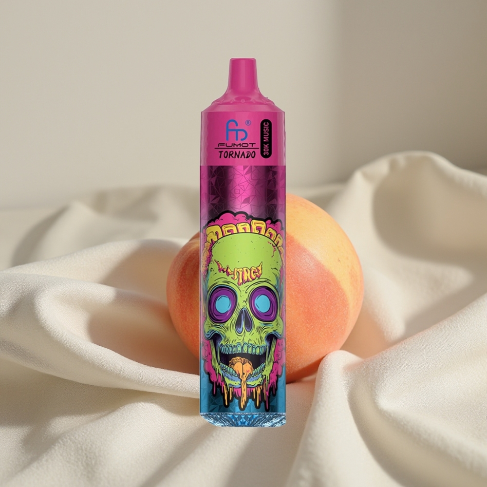 Fumot RandM Tornado 30000 Puffs 30mL 5% piersică înghețată