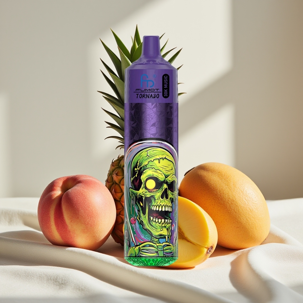 Fumot RandM Tornado 30000 Pufuri 30mL 2%/5% Piersică Mango Ananas
