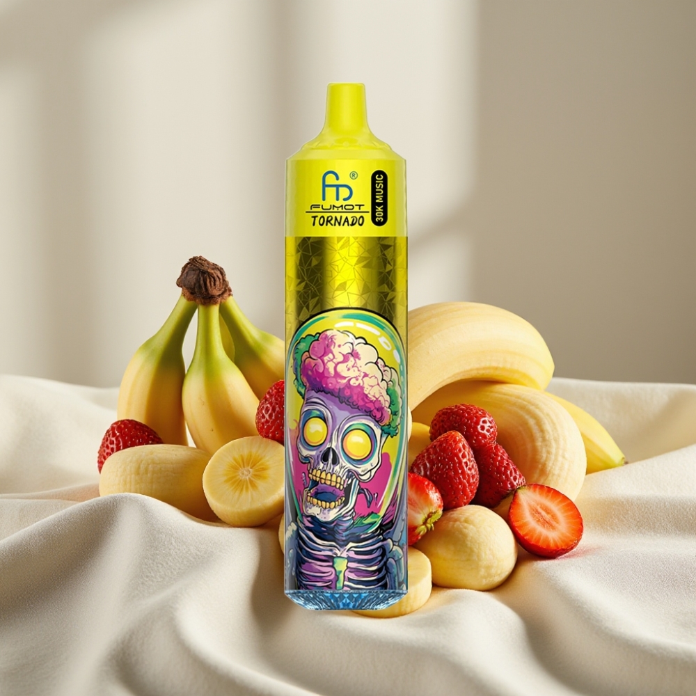 Fumot RandM Tornado 30000 Pufuri 30mL Banană Căpșună