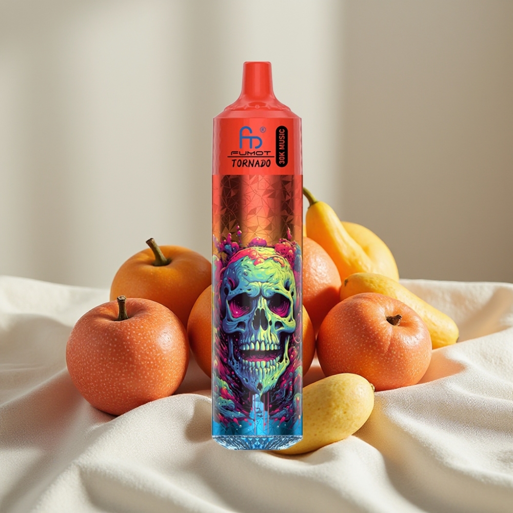 Fumot RandM Tornado 30000 Pufuri 30mL Gheață Verde 2% 5%