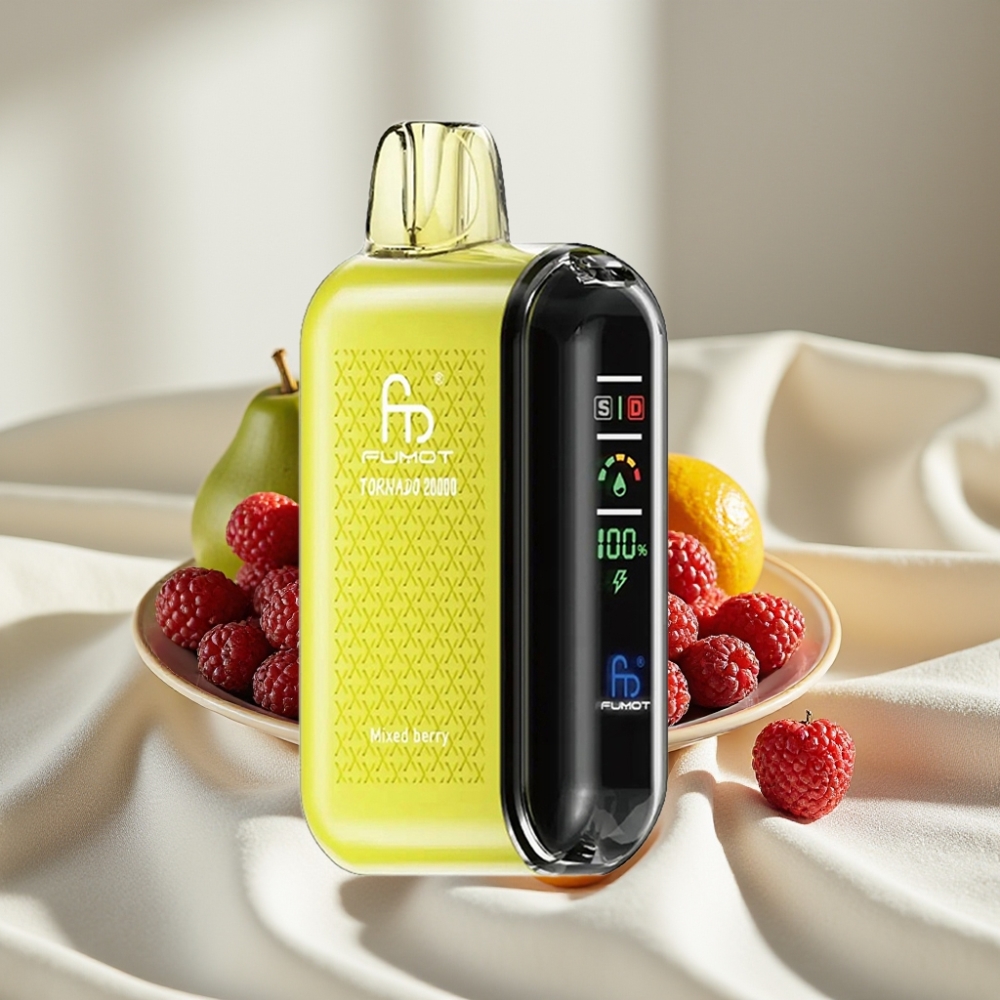 Fumot Tornado 20000 Pufs Dual Mesh Coil Mixed Berry