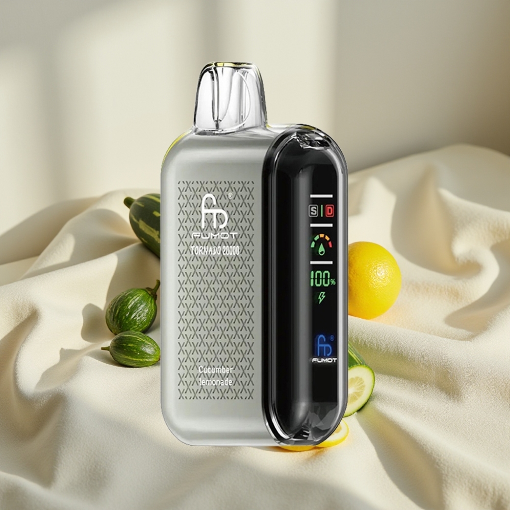 Fumot Tornado 20000 Pufuri Cucumber Limonadă Dual Mesh 20ml