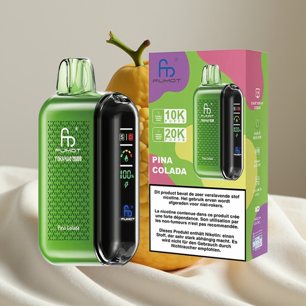 Fumot Tornado 20000 Pufuri Dual Mesh 20ml Pina Colada