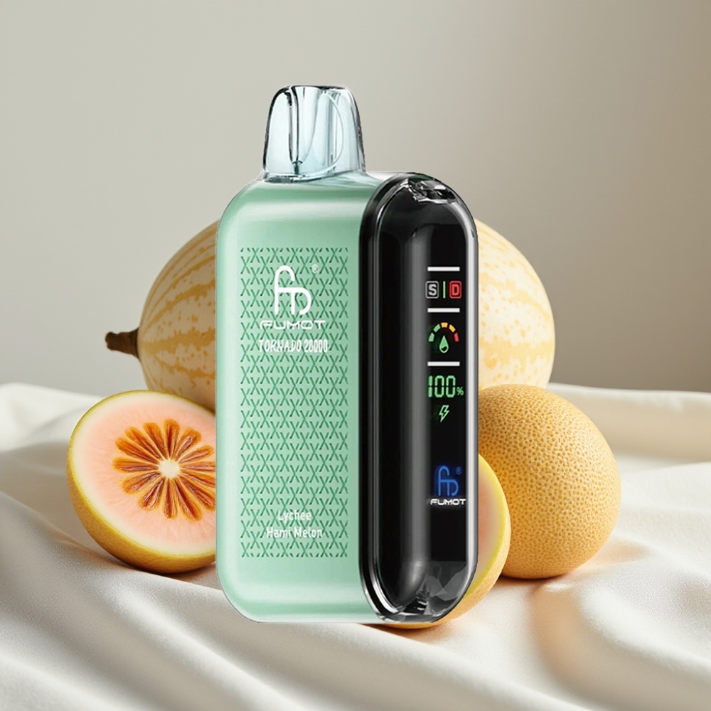 Fumot Tornado 20000 Pufuri Dual Mesh Coil 20ml Litchi Hami Pepene