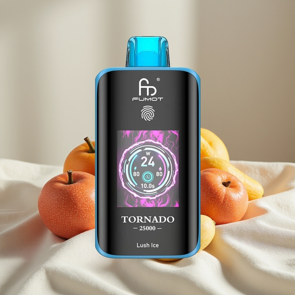 Fumot Tornado 25000 Puffs Gheață Luxuriantă 20ml 700mAh