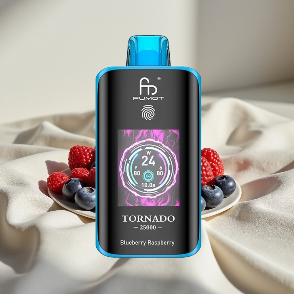 Fumot Tornado 25000 Pufuri Afine Zmeură 20ml 700mAh