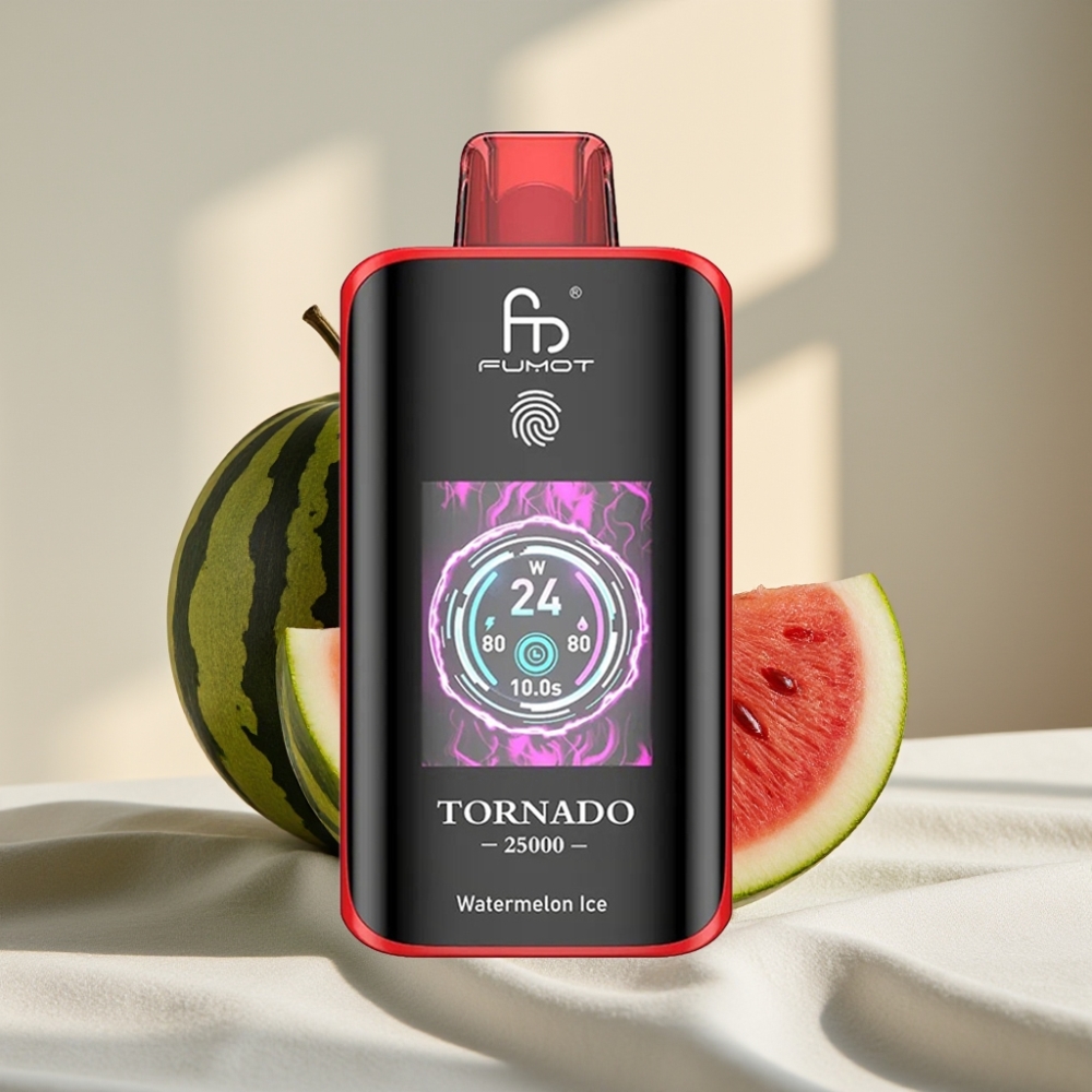 Fumot Tornado 25000 Pufuri Ecran HD 20ml Pepene Gheata