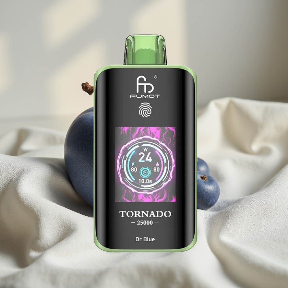 Fumot Tornado 25000 Pufuri Ecran HD Dr Albastru distributor Romania