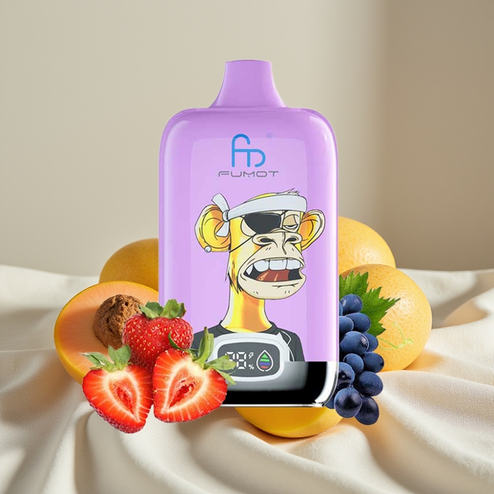 Fumot Tornado Digital Box 12000 Puffs 20ml Mango pe Gheață
