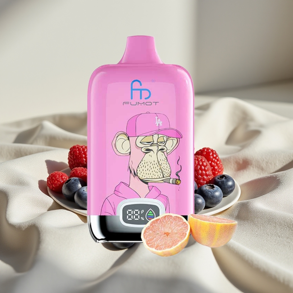 Fumot Tornado Digital Box 12000 Pufuri 20ml Afine Zmeură