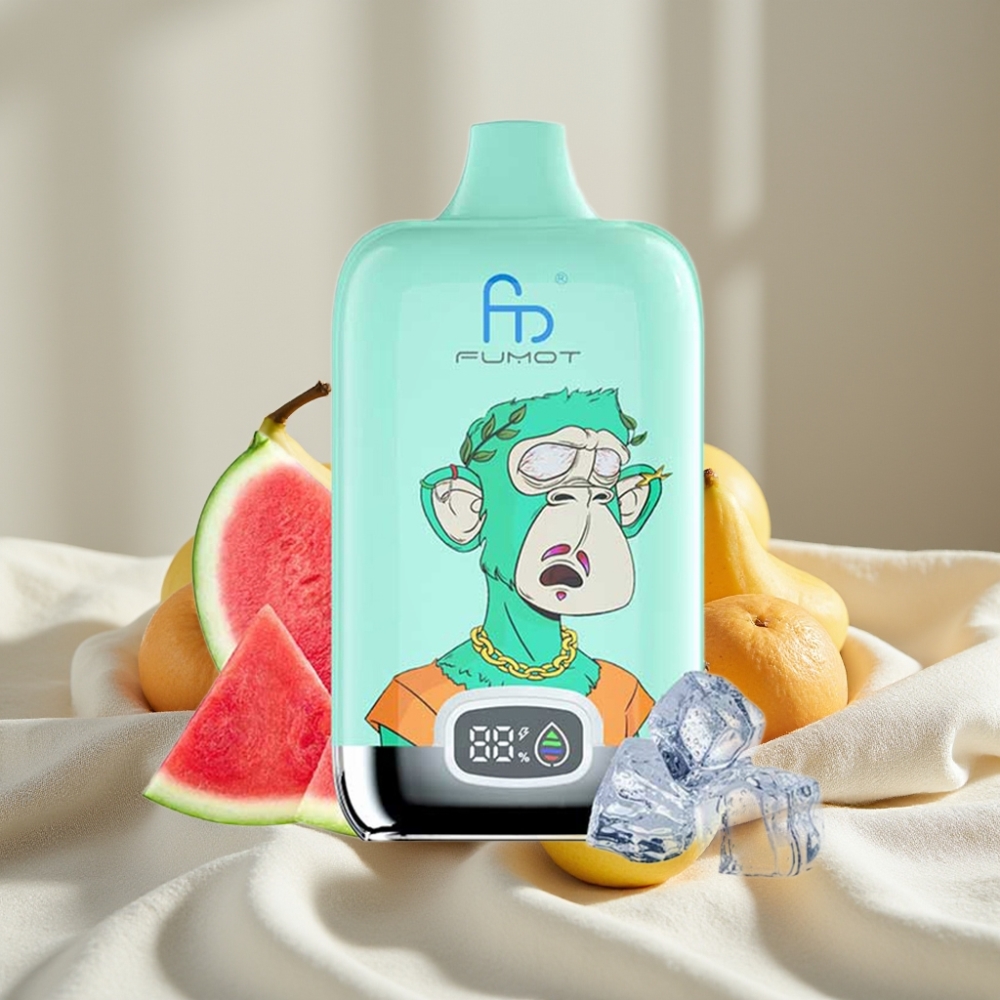 Fumot Tornado Digital Box 12000 Pufuri 20ml Mentă Răcoroasă