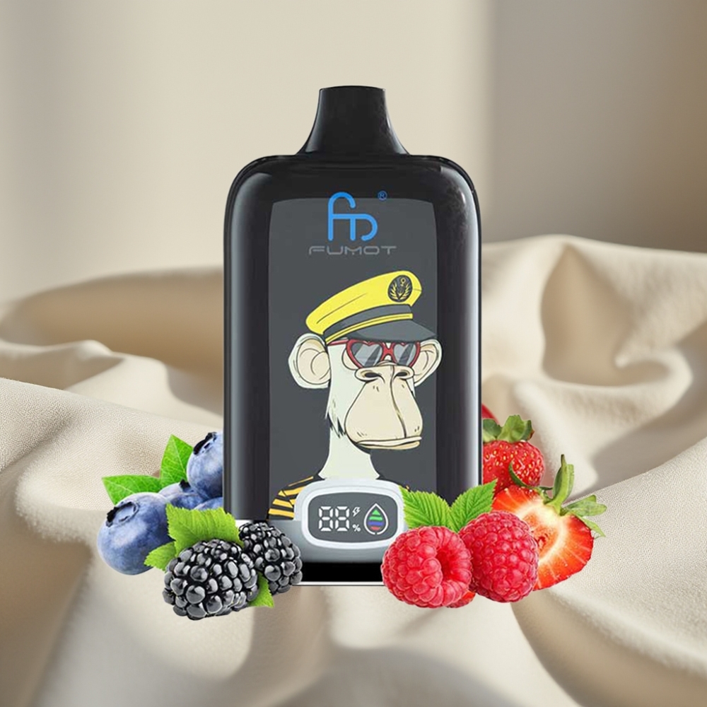 Fumot Tornado Digital Box 12000 Pufuri Cireșă 20ml Mesh Type-C