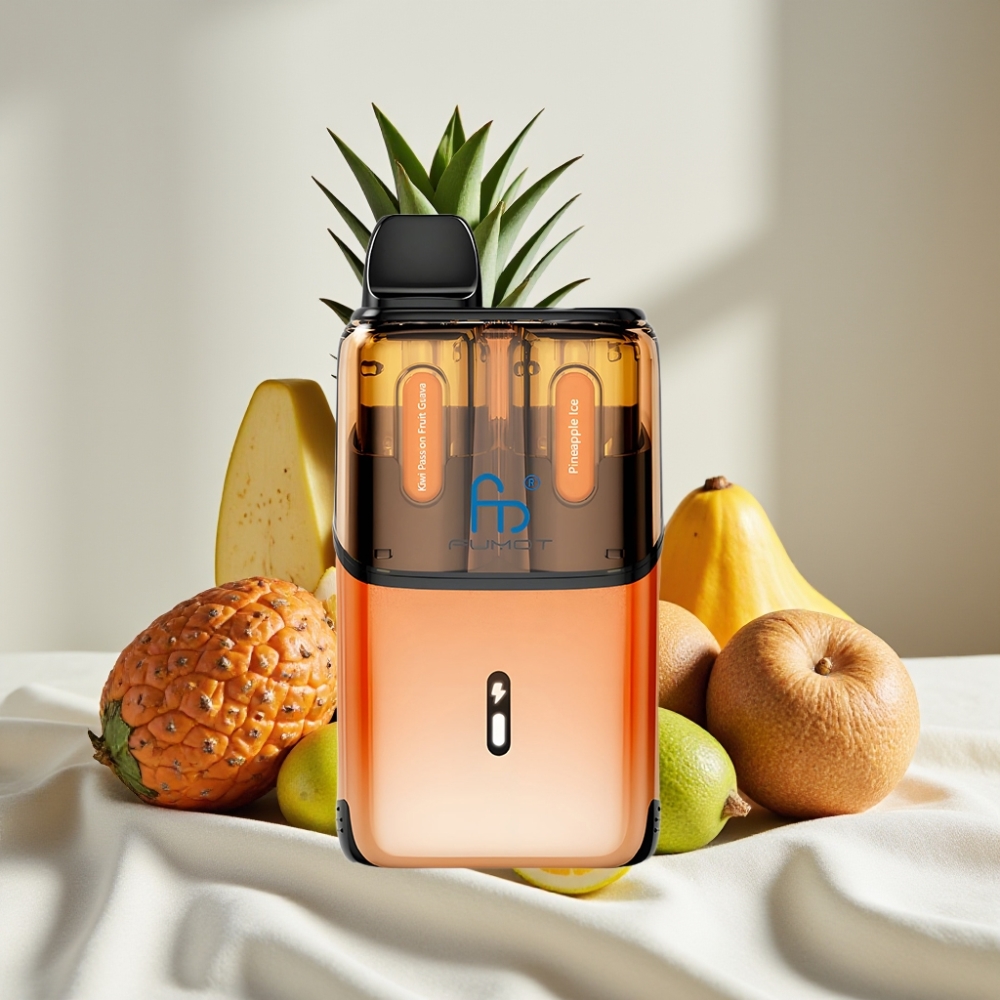 Fumot Ultra T32000 32000 Pufări 24ml Kiwi Fructul Pasării Goyava - Ananas Gheață
