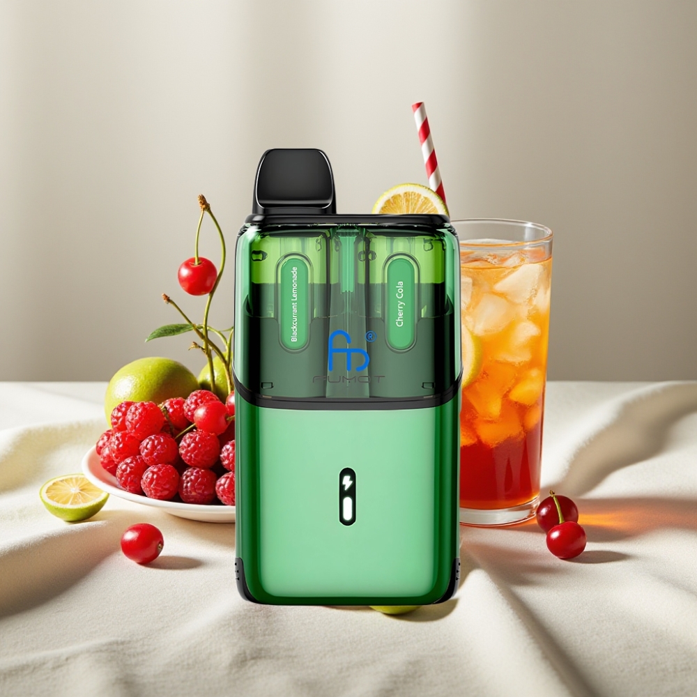 Fumot Ultra T32000 Disposable 32000 Puffuri 24ml Coil Mesh Coacăz Limonadă-Cola Cireș