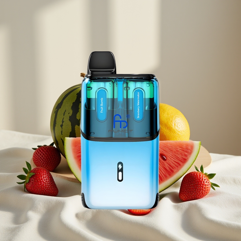Fumot Ultra T32000 Disposable Bombă de Fructe - Căpșună Pepene 24ml 800mAh