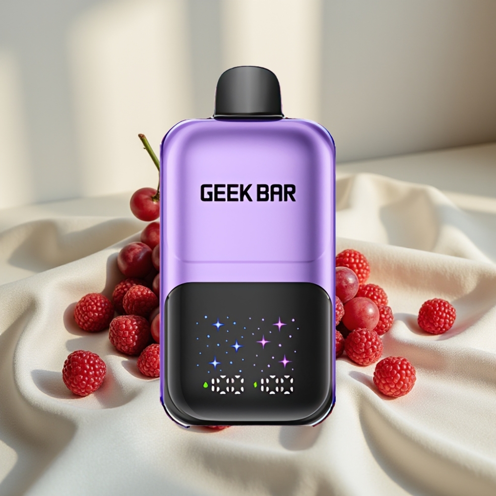 GEEK BAR 2GO 50000 Puffs 20ml Dual Tanks Struguri & Zmeură