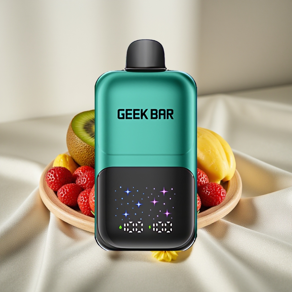 GEEK BAR 2GO 50000 Pufuri 20ml Ajustabil Căpșuni & Kiwi