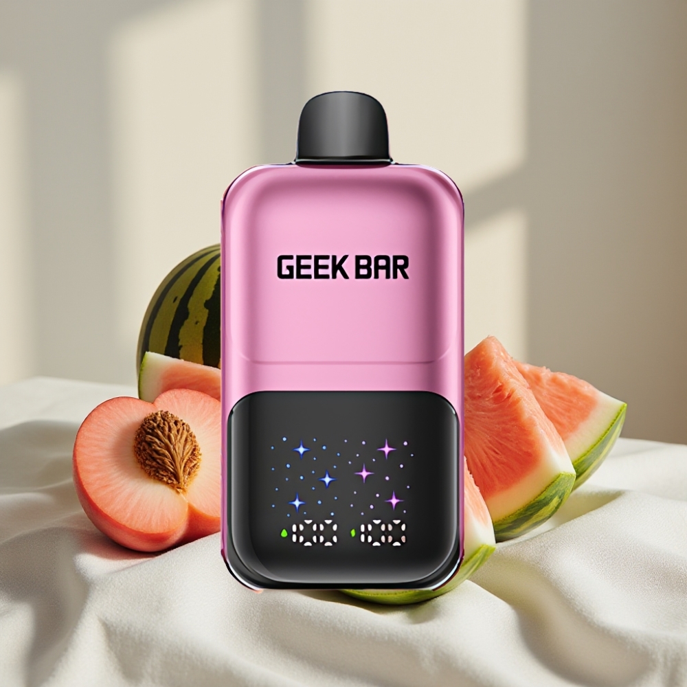 GEEK BAR 2GO 50000 Pufuri 20ml Pereche De Arome Piersică & Pepene