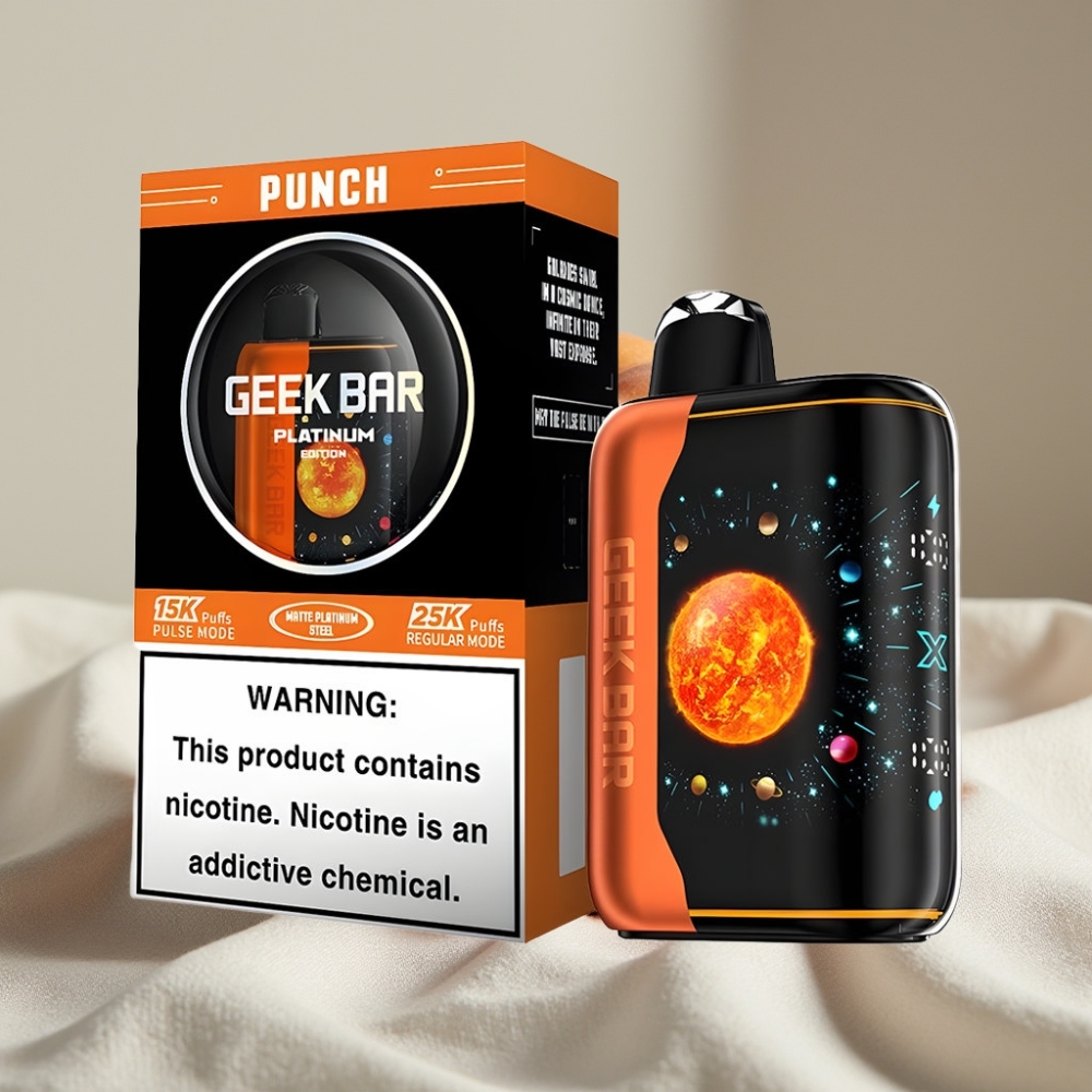 GEEK BAR Platinum 25000 Pufuri USB-C Punch distributor Romania