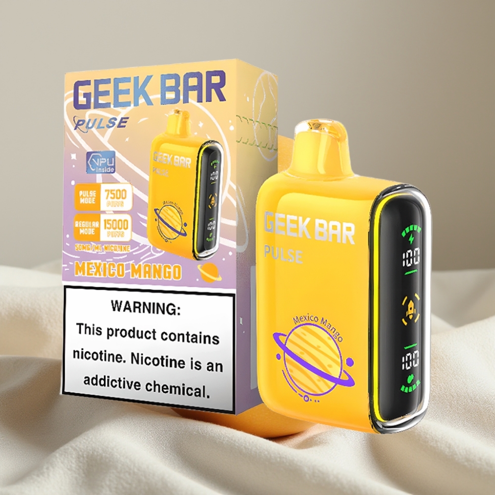 Geek Bar Pulse 15000 Pufări 16ML 5% USB-C Planet distributor Romania