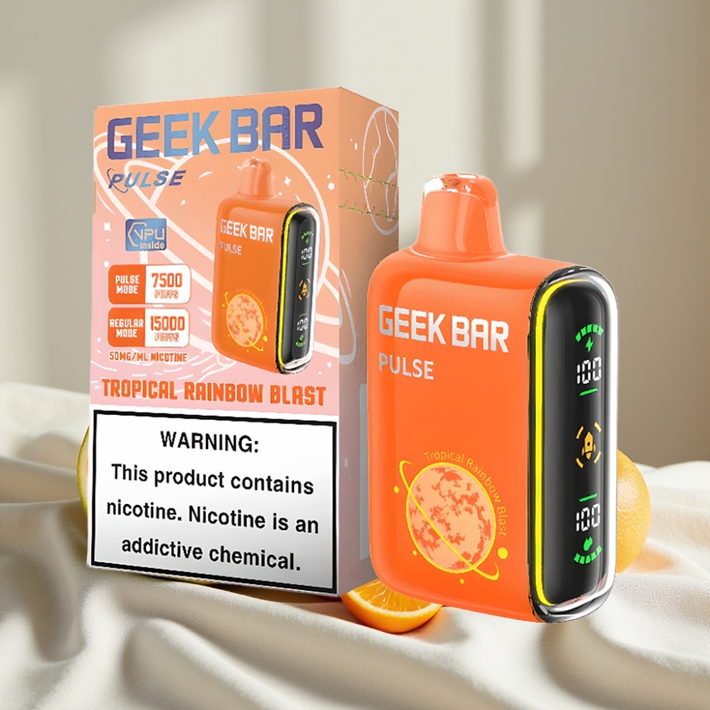 Geek Bar Pulse 15000 Pufări 16ML 5% USB-C Planet distributor Romania