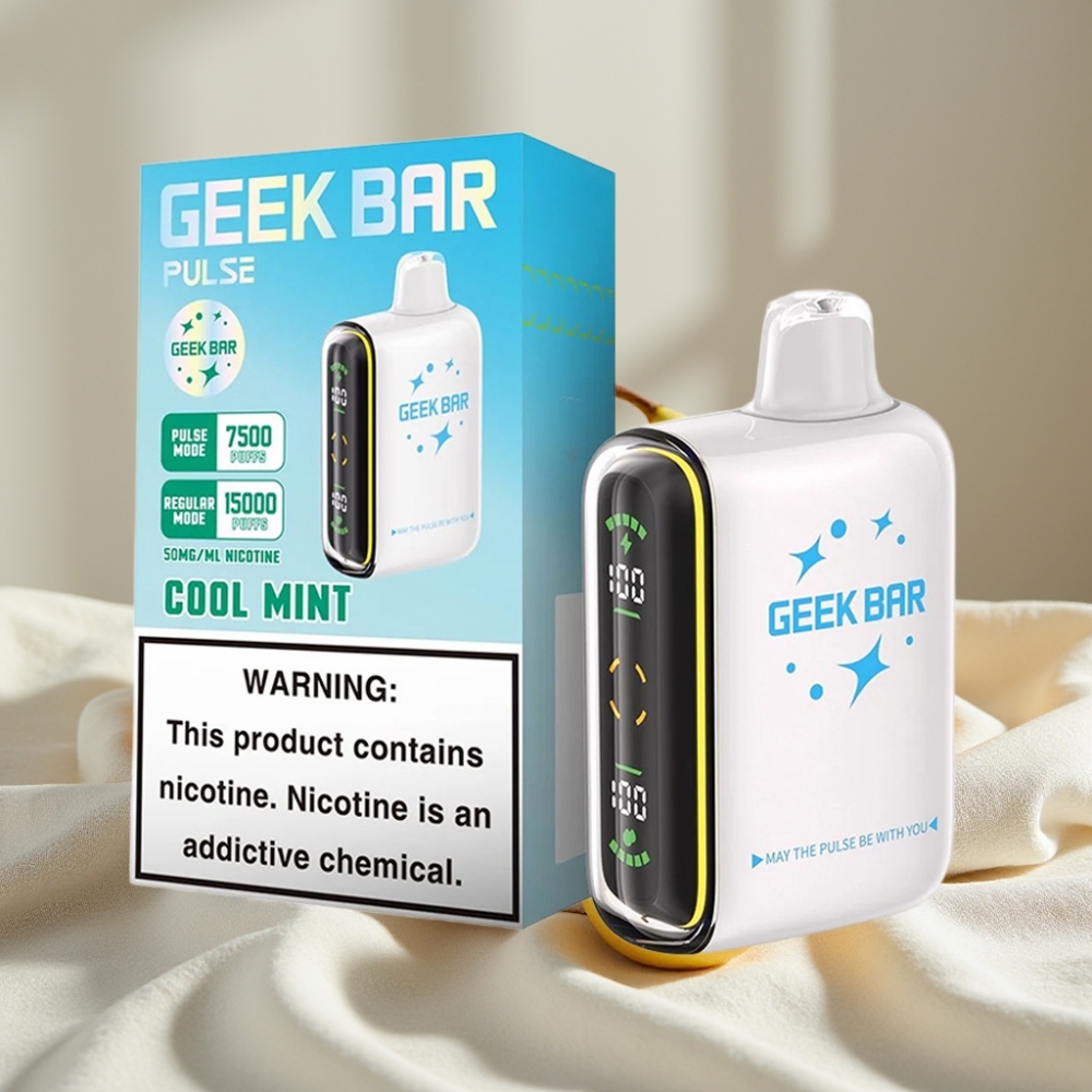 Geek Bar Pulse 15000 Pufări 16ML 5% USB-C Planet distributor Romania