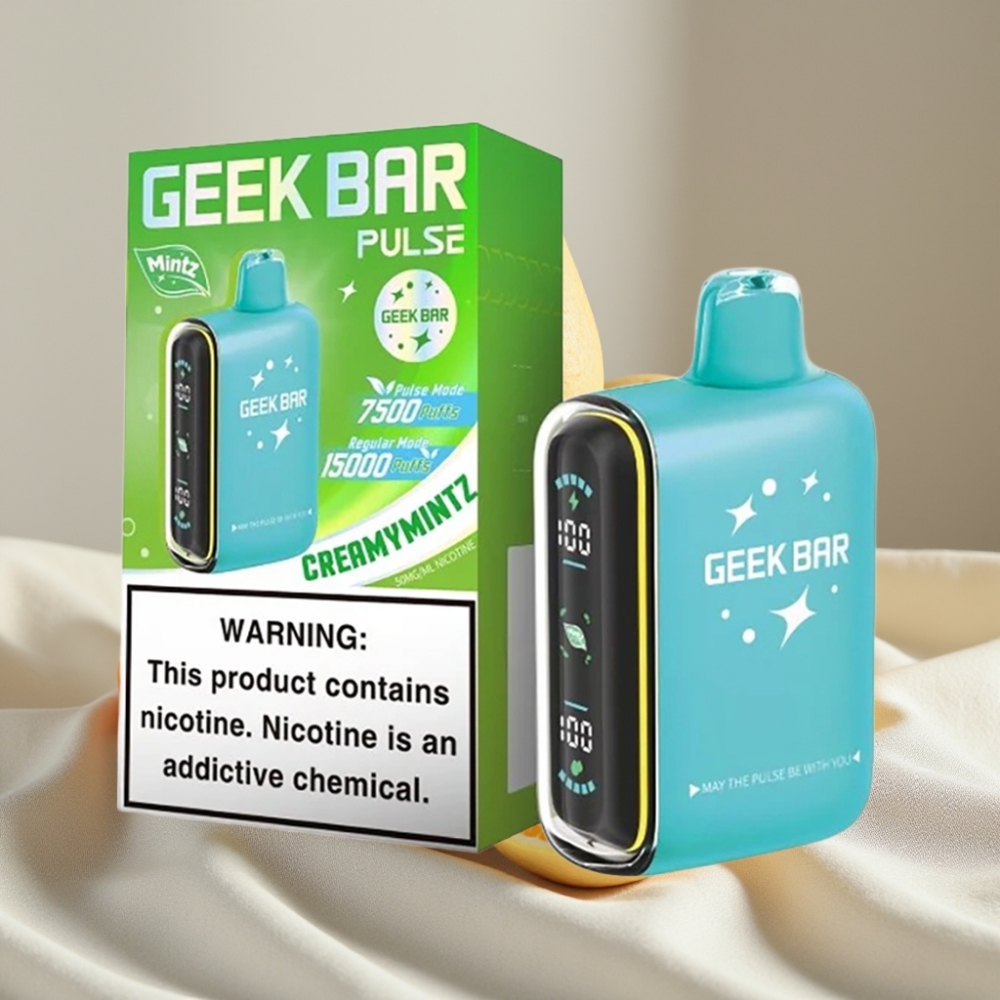 Geek Bar Pulse 15000 Puffs 16ML 5% Ajustabil Mintz distributor Romania