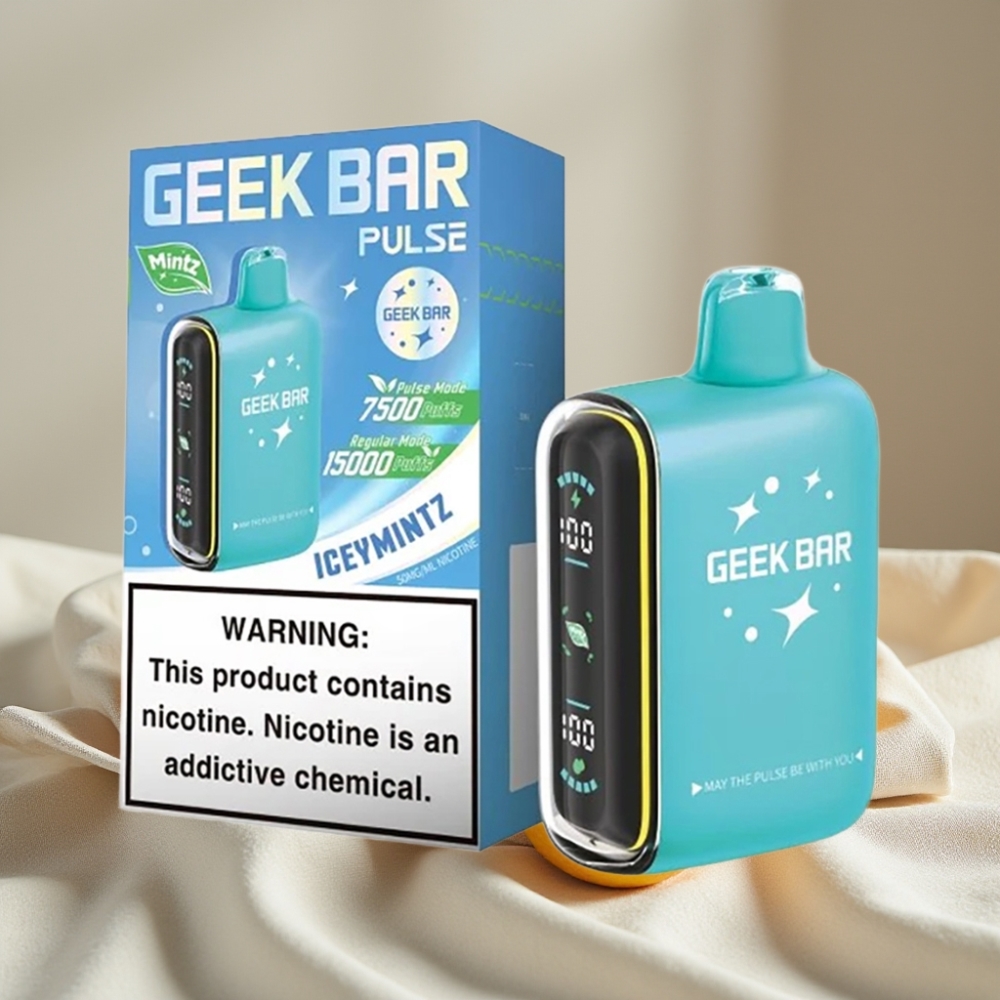 Geek Bar Pulse 15000 Puffs 16ML 5% Ajustabil Mintz distributor Romania