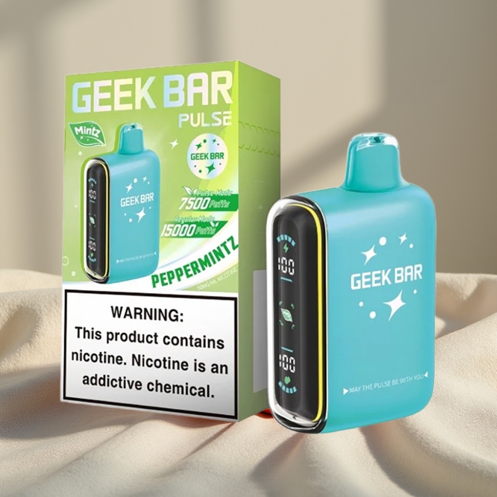 Geek Bar Pulse 15000 Puffs 16ML 5% Ajustabil Mintz distributor Romania