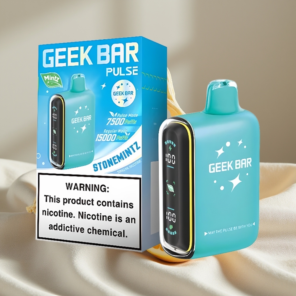 Geek Bar Pulse 15000 Puffs 16ML 5% Ajustabil Mintz distributor Romania