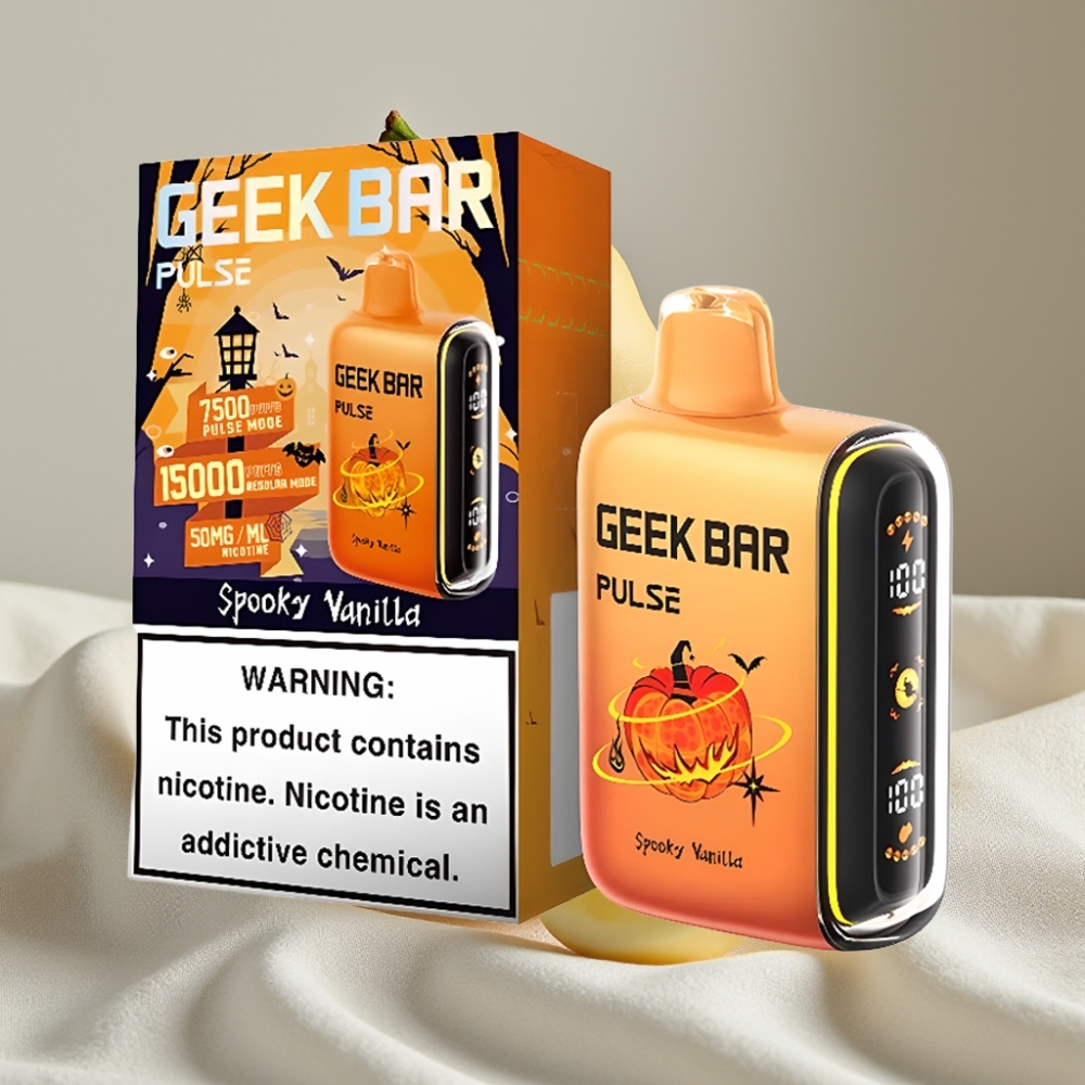 Geek Bar Pulse 15000 Puffs 16ML 5% USB-C Halloween distributor Romania