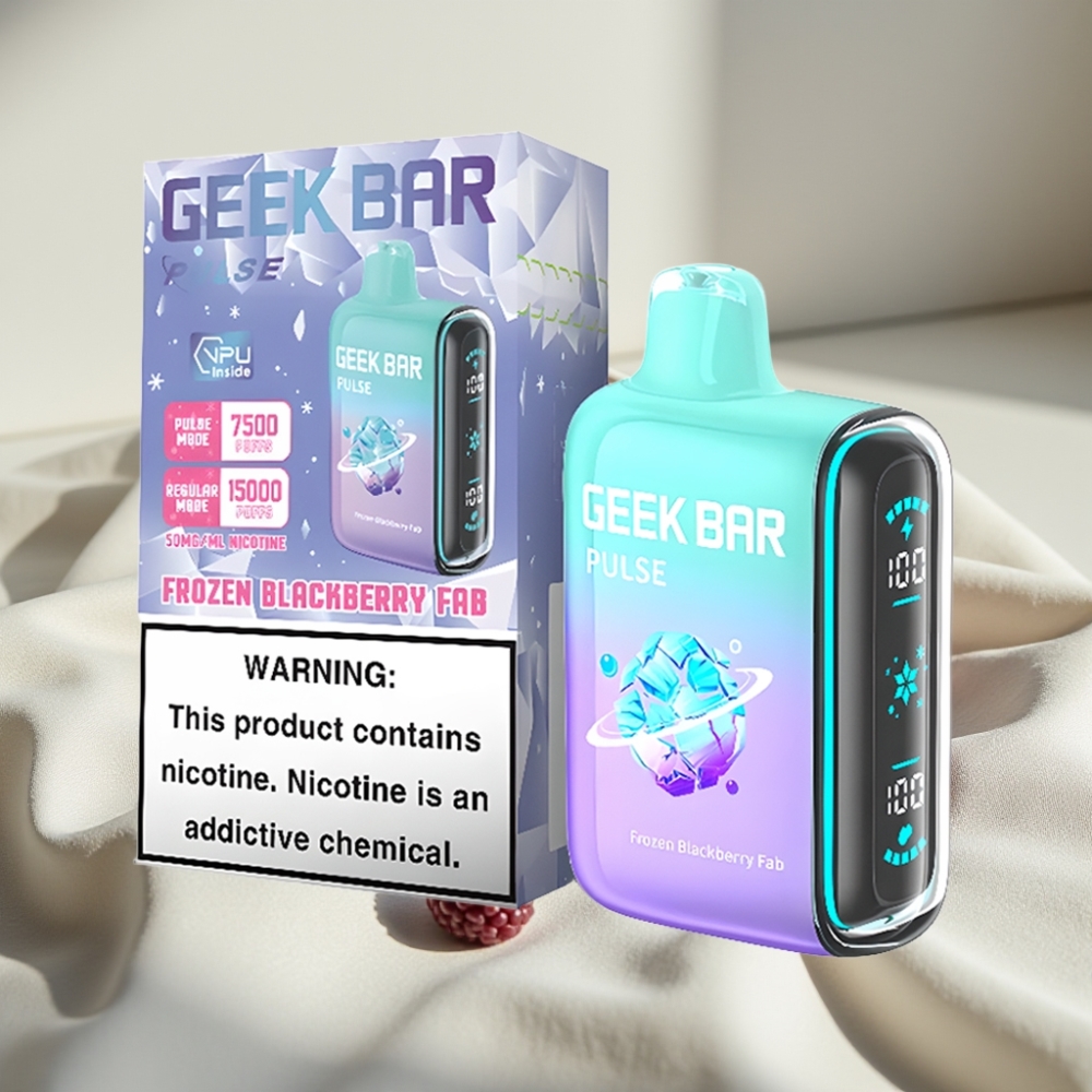 Geek Bar Pulse 15000 Pufuri 16ML 5% Ajustabil USB-C Ediția Înghețată