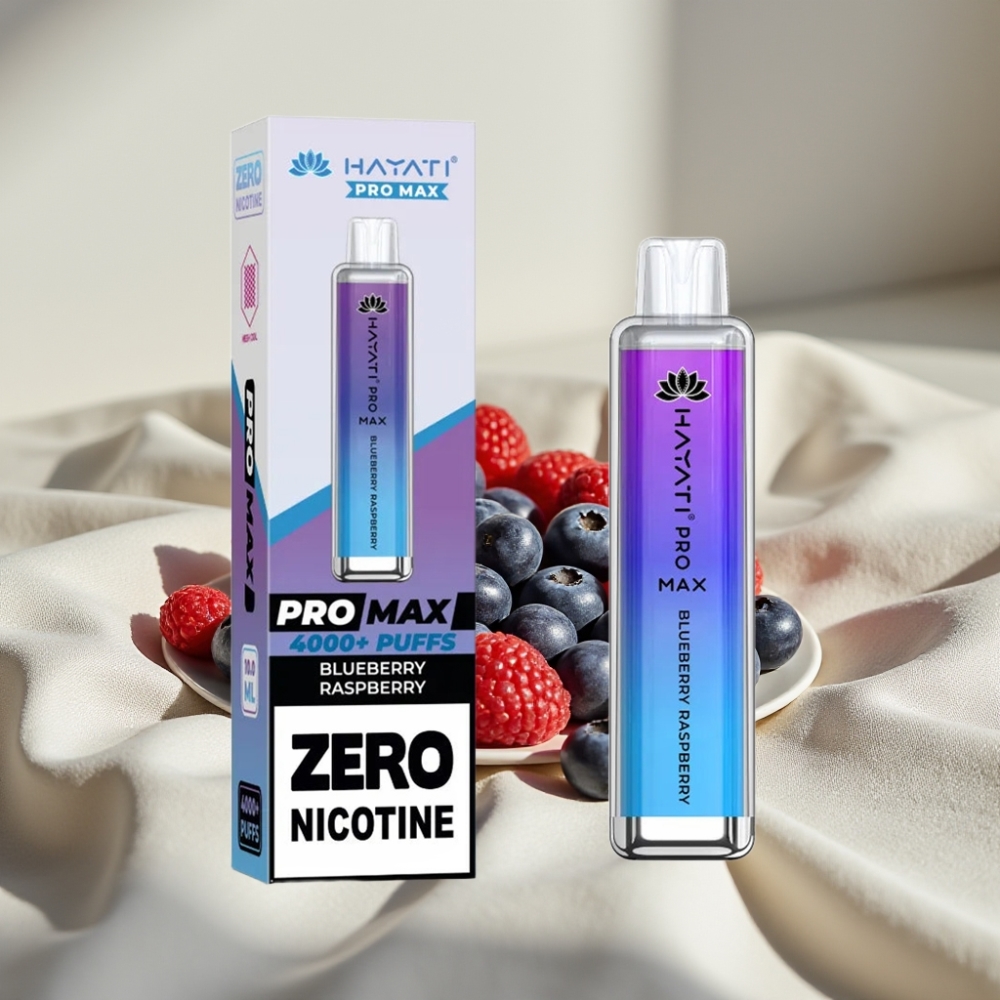 Hayati Pro Max 4000 Puffs Reîncărcabil Afine-Zmeură