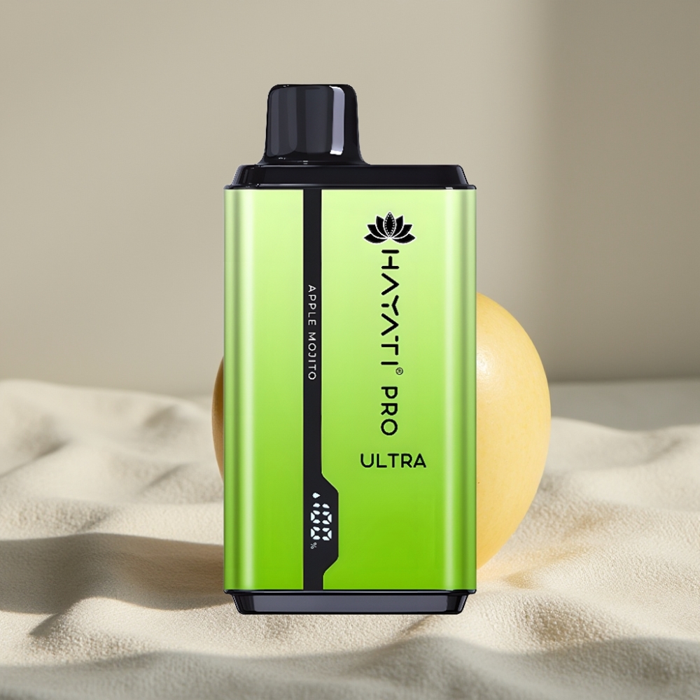 Hayati Pro Ultra 15000 Pufuri 2×12ml 2% Mărul Mojito