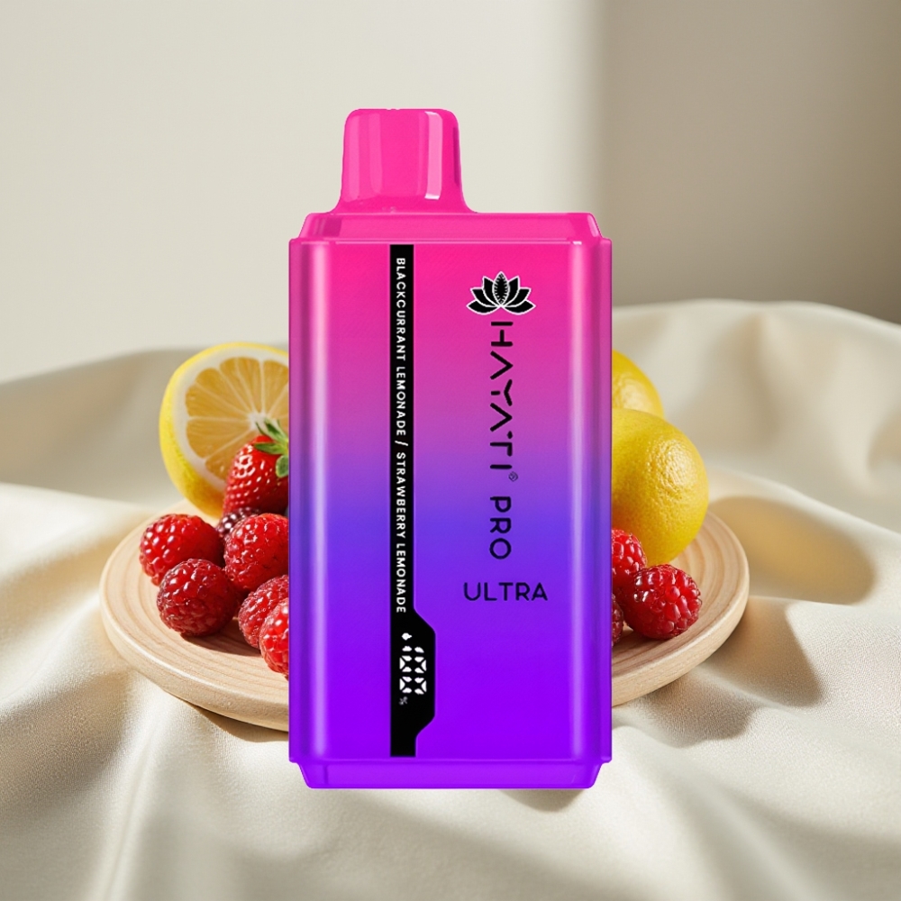 Hayati Pro Ultra 15000 Pufuri 2×12ml 2% Zmeură-Limondă Coacăz-Lămâie