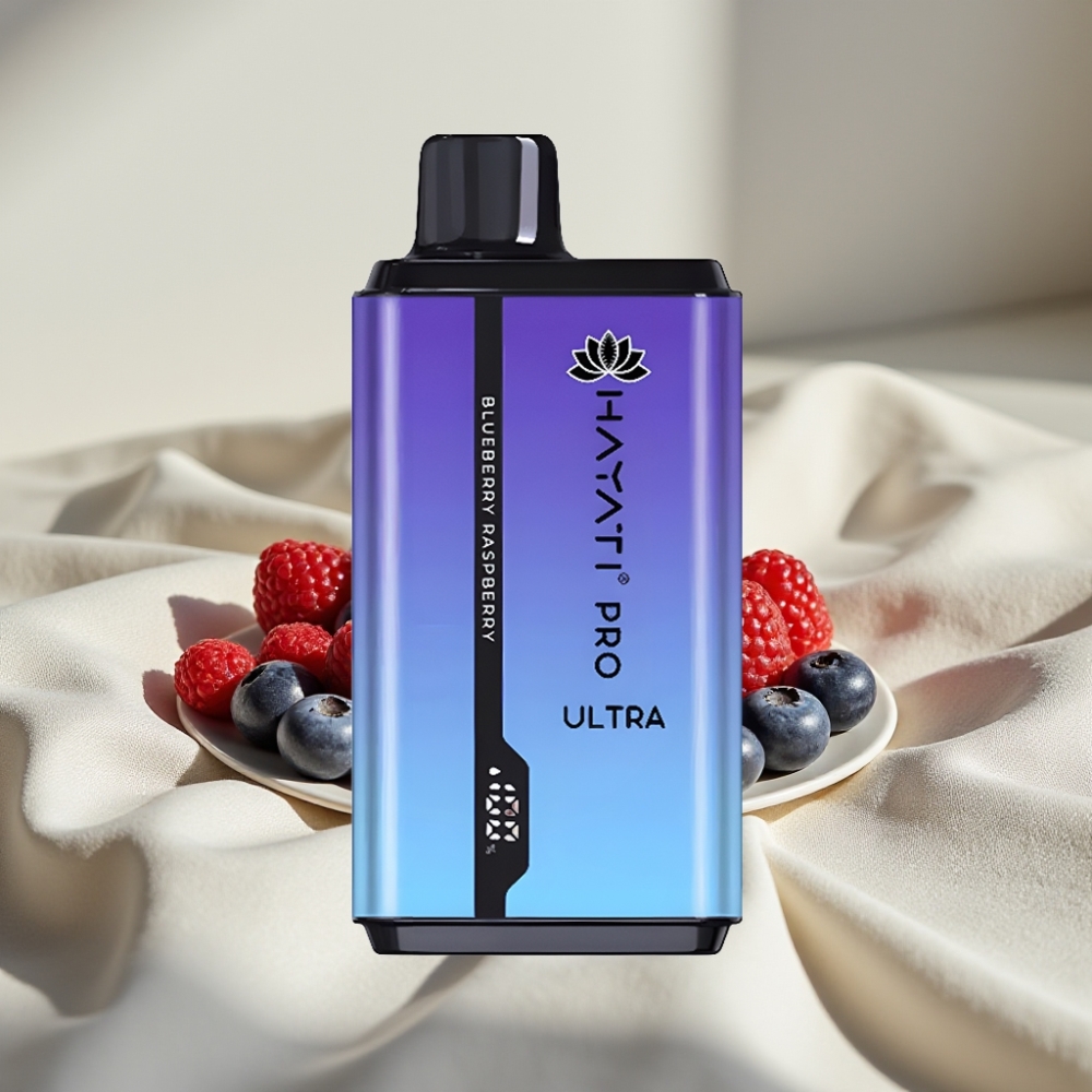 Hayati Pro Ultra 15000 Pufuri Afumătoare Disposable Blueberry Zmeură 12ml 2%