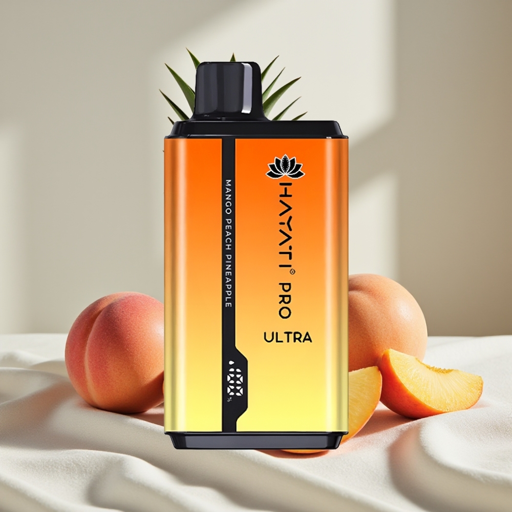 Hayati Pro Ultra 15000 Pufuri Aroma Mango piersică ananas 2×12ml 2%