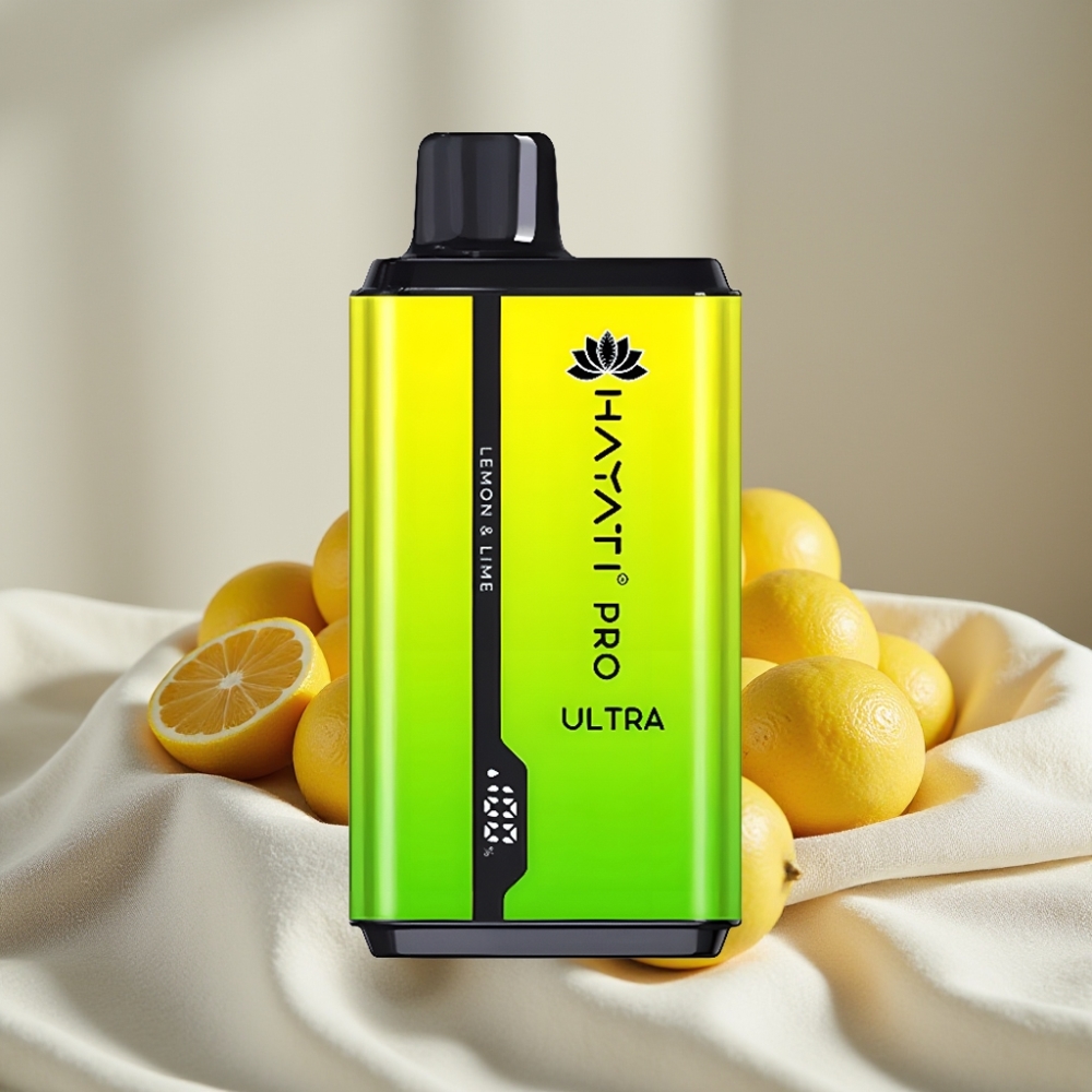 Hayati Pro Ultra 15000 Pufuri Lămâie & Lime 2×12ml 2%