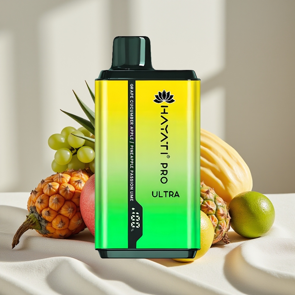 Hayati Pro Ultra 15000 Pufuri Struguri Castravete Mar Ananas Passiune Lime