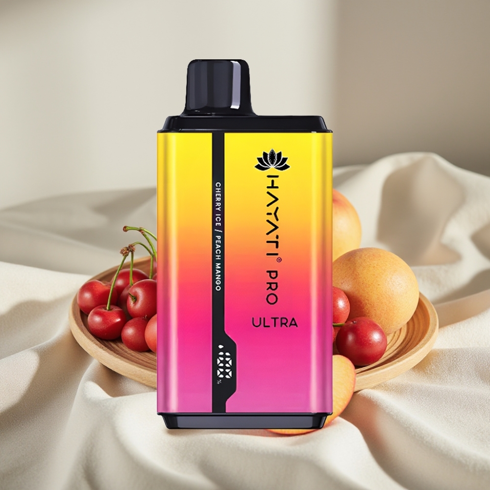 Hayati Pro Ultra 15000 Pufuri Visine Gheață Cireșă Mango