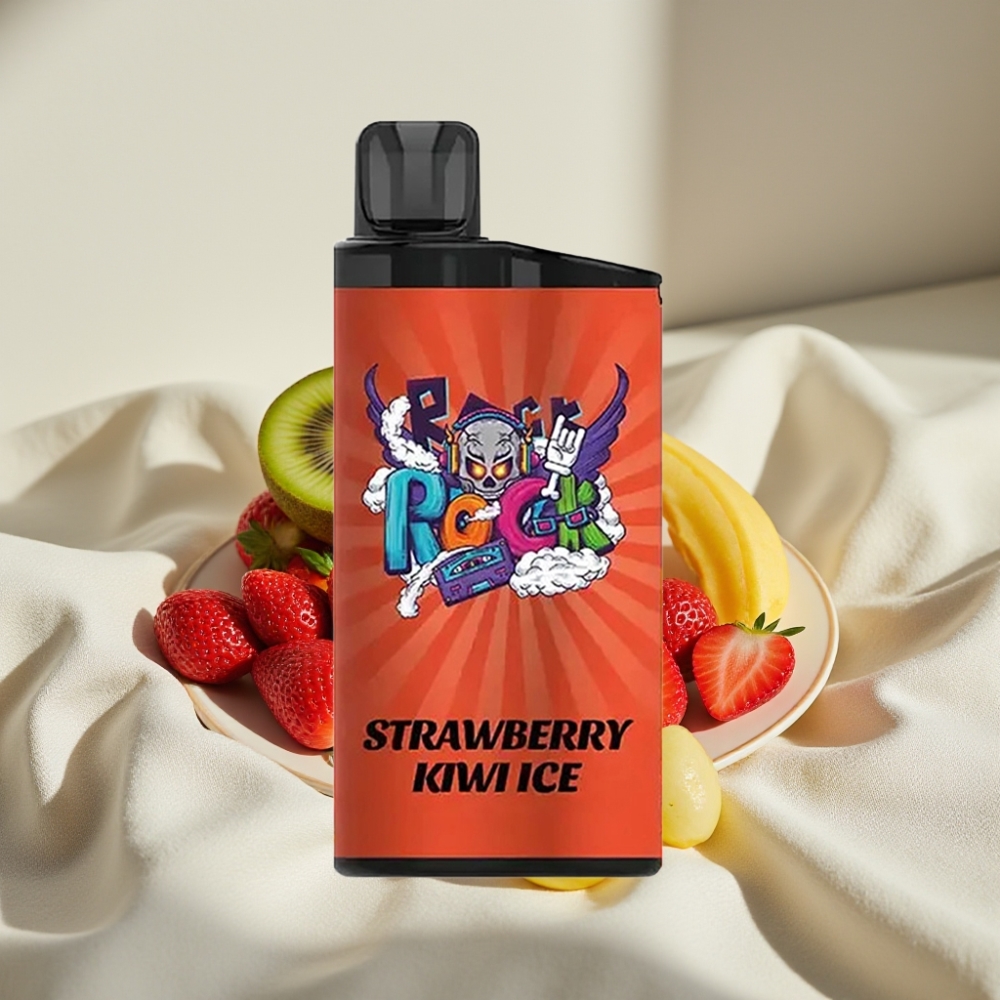IGET Bar 3500 Puffs Capsă Dispozabilă Căpșuni Kiwi Gheață 1.2Ohm 1400mAh
