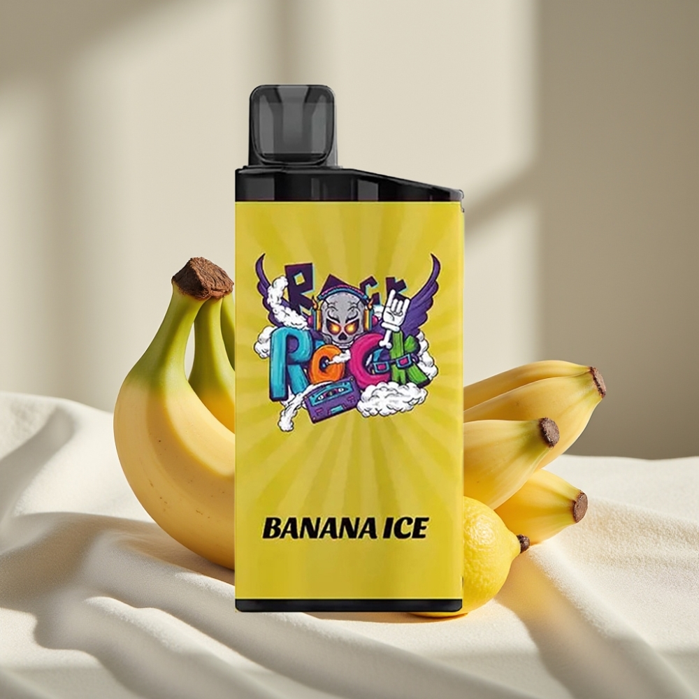 IGET Bar 3500 Pufuri Banana Ice 1.2 Ohm Mesh 1400 mAh