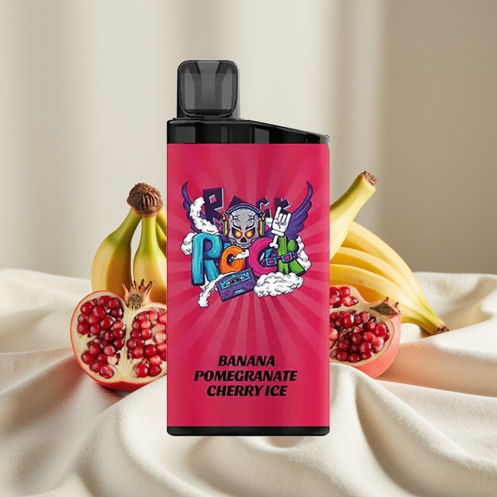 IGET Bar 3500 Pufuri Banana Rodie Cireșă Gheață 1400mAh Mesh