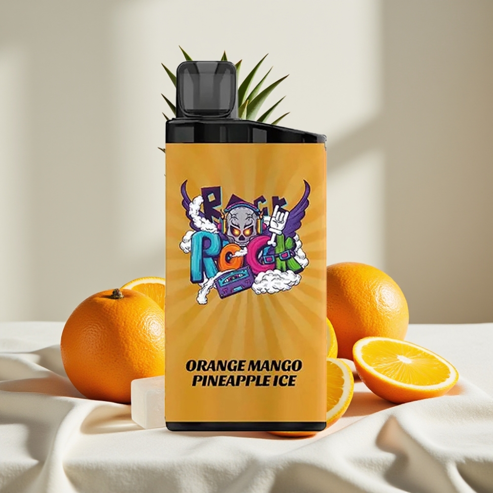 IGET Bar 3500 Pufuri Portabil Portocaliu Mango Ananas Gheață 1400mAh